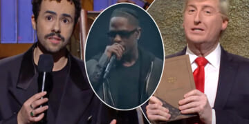 SNL Takes On Trump Bible As Host Ramy Youssef Prays For Gaza -- & Travis Scott Performs!