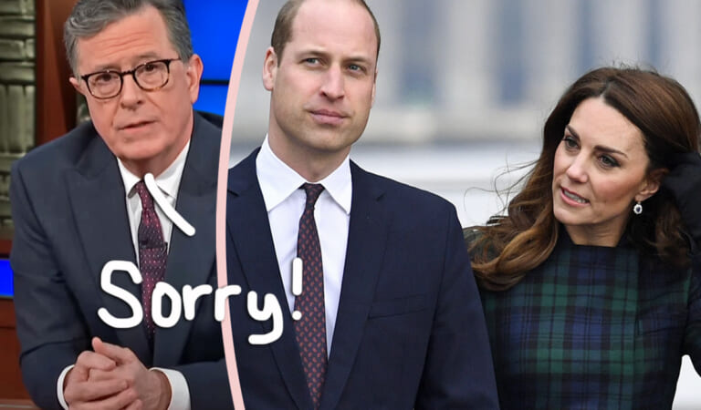 Stephen Colbert Addresses Prince William Affair Joke Backlash Amid Princess Catherine Cancer News – But Fans SLAM Apology!