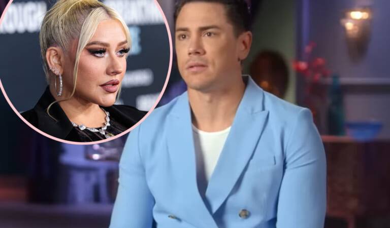 Tom Sandoval DRAGGED For Recreating Christina Aguilera’s Iconic 2002 Rolling Stone Cover!