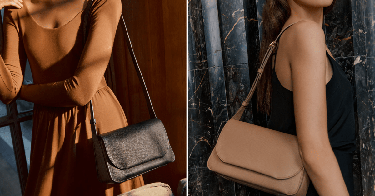 Upgrade Your Favorite Errand Outfit With This Luxe Shoulder Bag
