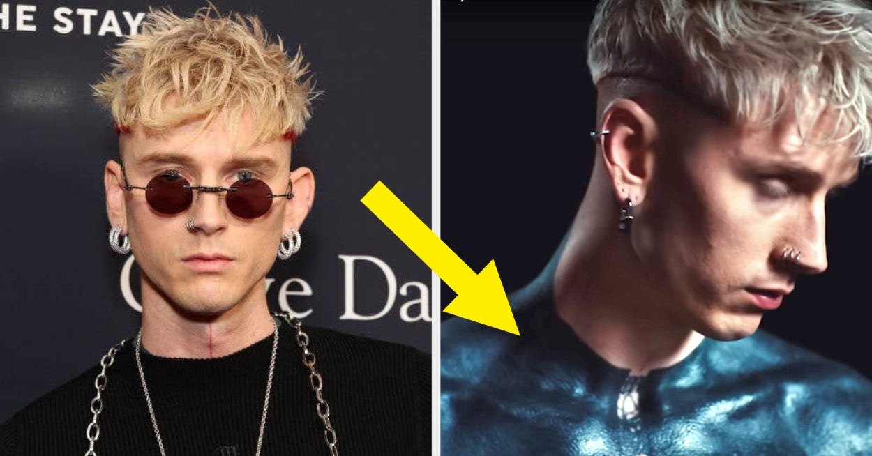 MGK Showed A Behind-The-Scenes Video Of His Blackout Tattoo, And It Gave Me Goosebumps