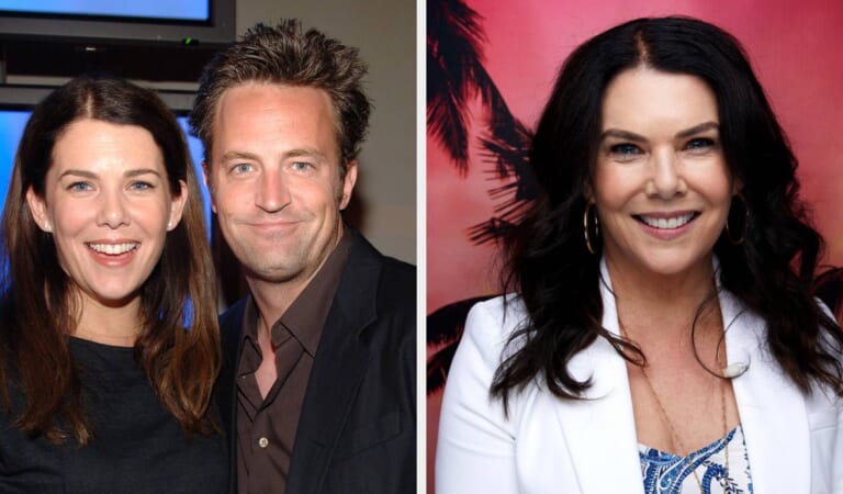 Lauren Graham Opened Up About Her Close Relationship With Matthew Perry, Calling Him “A Friend And A Constant”