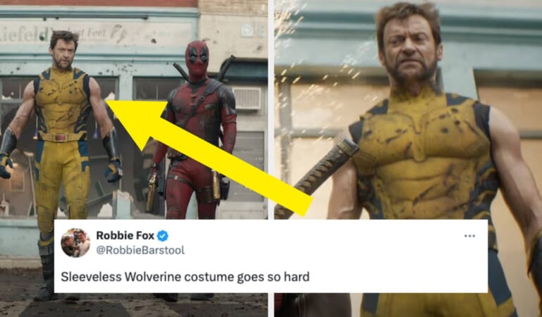 Here's The Very Specific Reason Why Fans Are So Excited Hugh Jackman Is Sleeveless In The "Deadpool & Wolverine" Trailer