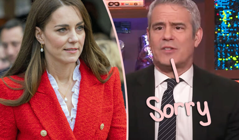 Andy Cohen FINALLY Apologizes For Stirring Up Princess Catherine Conspiracy Theory Drama After Cancer Diagnosis