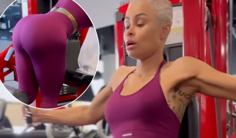 Blac Chyna Transforming Again – With Bodybuilding! But This Expert Has A Dire Warning About Her Booty!