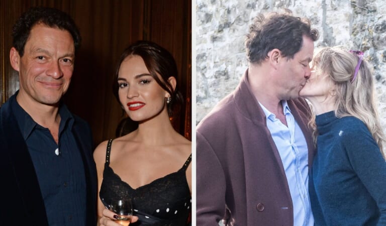 Dominic West Talks Lily James Affair Rumors, Wife