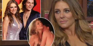 Elizabeth Hurley Didn’t Use An Intimacy Coordinator In Steamy Scenes… Directed By Her Son Damian!