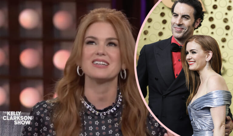 Isla Fisher Gushed About Sacha Baron Cohen Valentine’s Day Plans TWO MONTHS Ago! Huh??