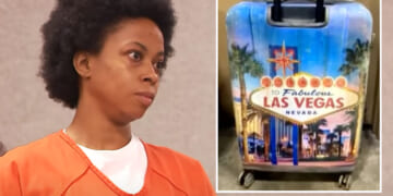 Mother Of Boy Found Dead In Suitcase Chose To Represent Herself In Court -- & Thinks Space Force Has Been Trailing Her!