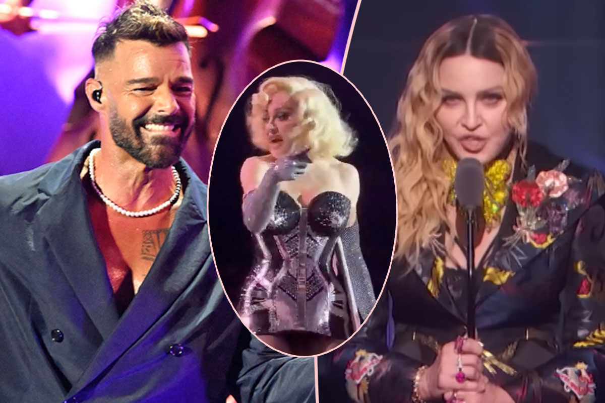 Did Ricky Martin Get An Erection While On Stage With Madonna?! WATCH!