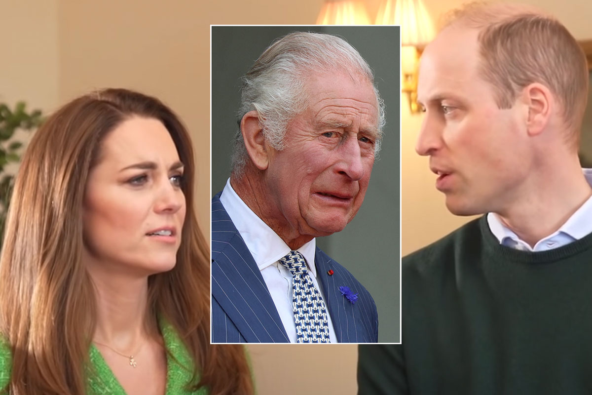Prince William & Princess Catherine Facing 'Intense Anxiety' At The Thought Of Taking Over For King Charles Should He Pass
