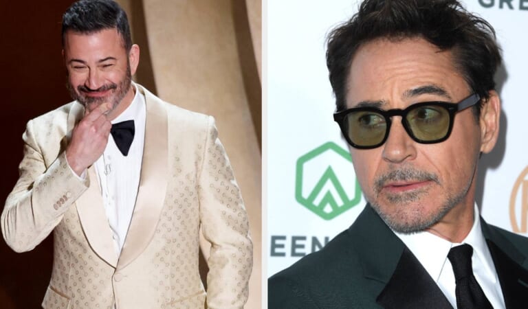 Robert Downey Jr. Reacts To Jimmy Kimmel’s Oscars Joke